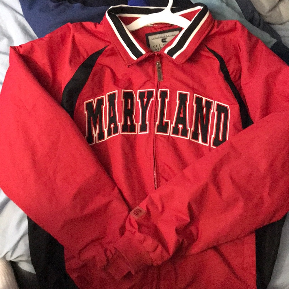 Vintage Maryland Zip Up Jacket